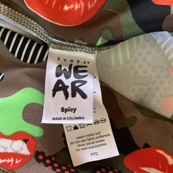 Zumba Zumbawear cropped leggings S spicy - Picture 4 of 7